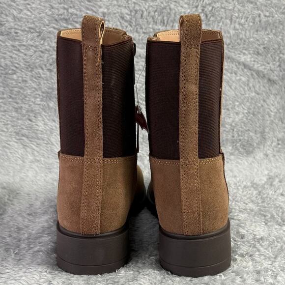 Blondo Coppa Waterproof Ankle Boot Brown Suede Women's Size 8 - Picture 4 of 8